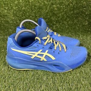 Asics Gel-Resolution X Clay Womens Size 10 Blue Running Tennis Shoes Sneakers